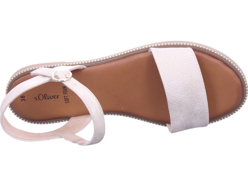 s.Oliver Damen Sandalette  in beige