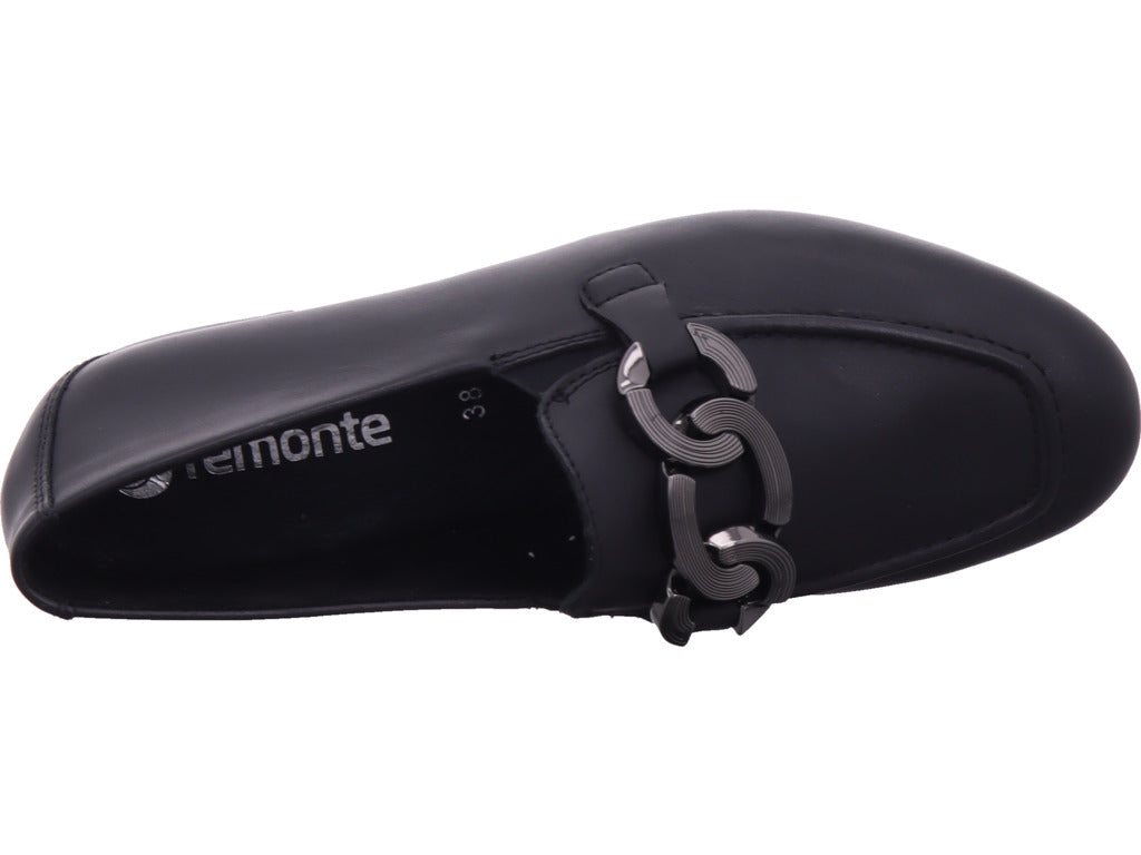 Remonte Damen Slipper Remonte Fs Halbschuh in schwarz