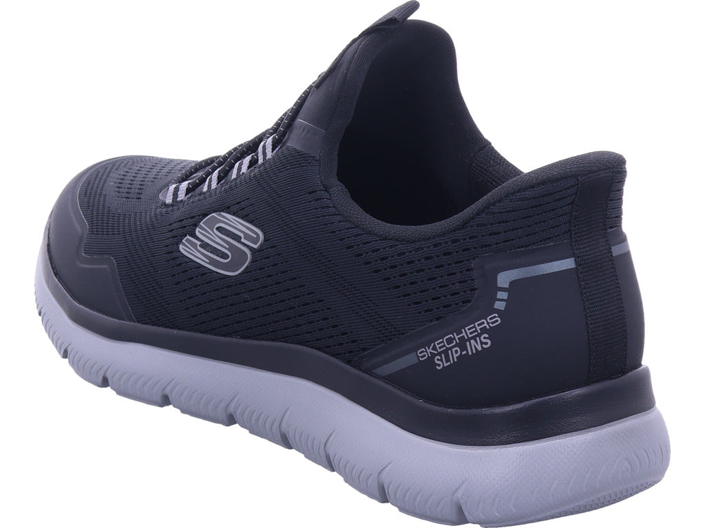 SKECHERS Herren Slipper  in schwarz