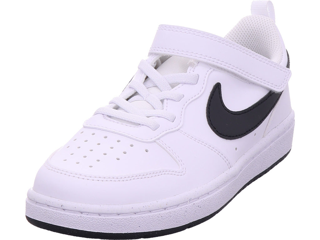 Nike Jungen Halbschuh Court Borough Low Recraft in weiß