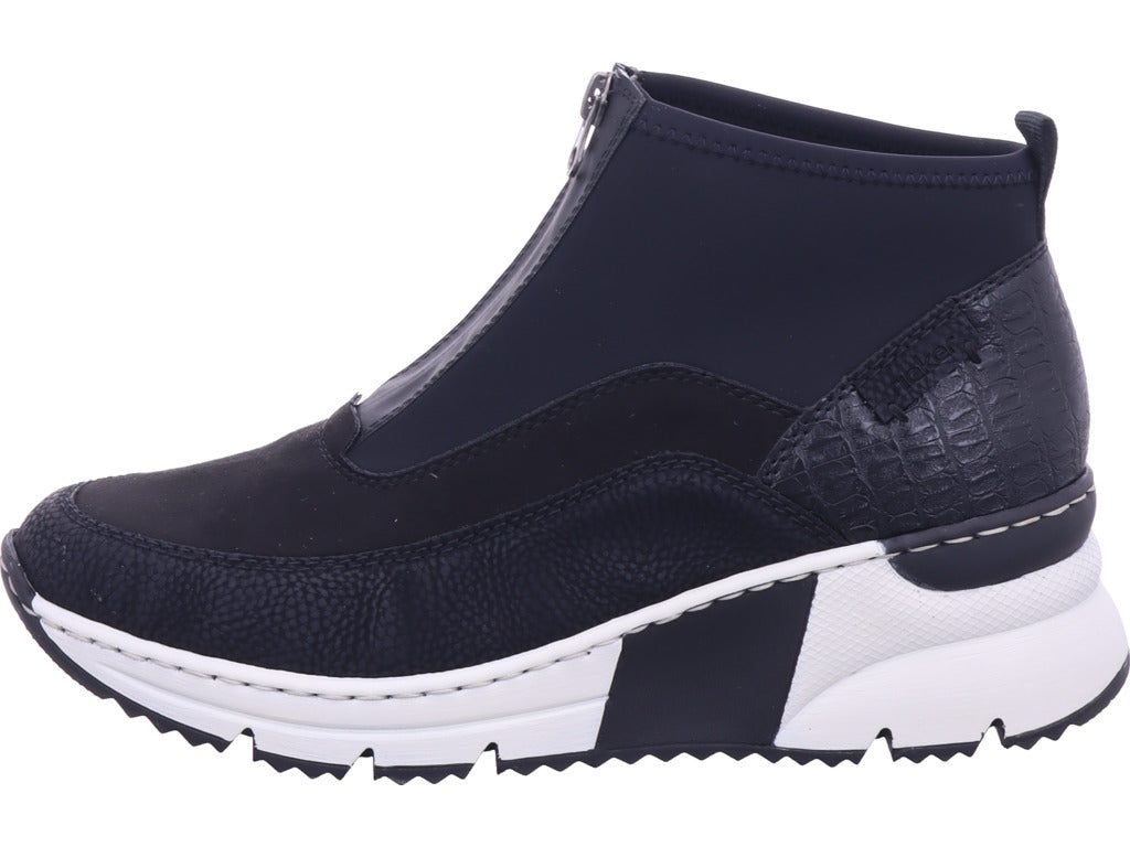 Rieker women's sneakers Hwk women's boots in black