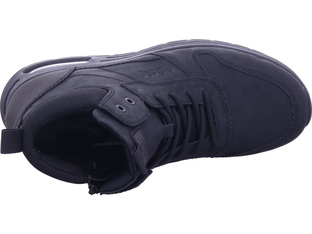 Rieker Herren Schnürstiefel Hwk Herren Stiefel in schwarz