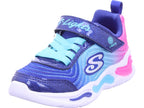 SKECHERS Mädchen Sneaker Wavy Beams in blau