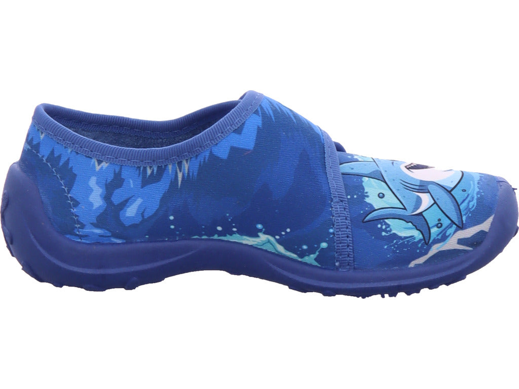 fischer Jungen   in blau