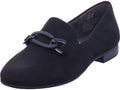 Jana women's ballerina flats in black