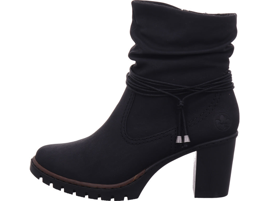 Rieker Damen Stiefelette Hwk Damen Stiefel in schwarz