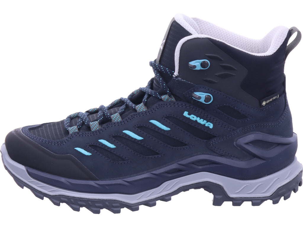 lowa Damen Wanderschuh Innovo Gtx Mid Ws in blau
