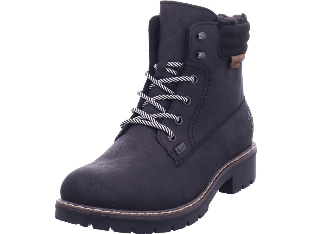 Rieker women's winter boots in black