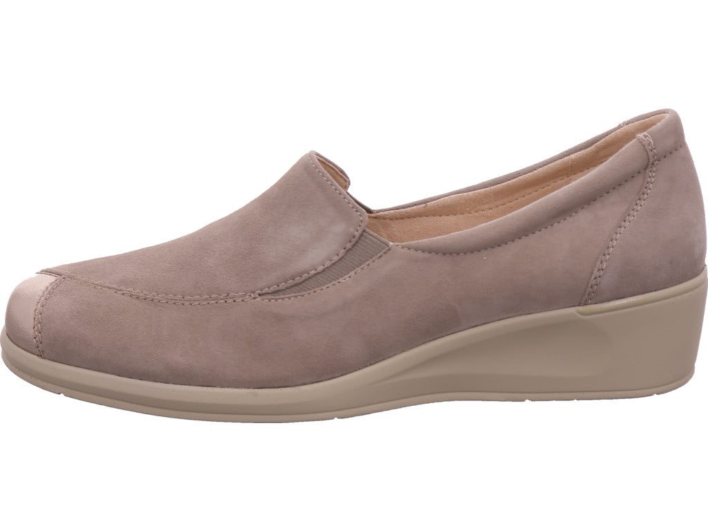 Dámské pantofle Caprice v béžové barvě