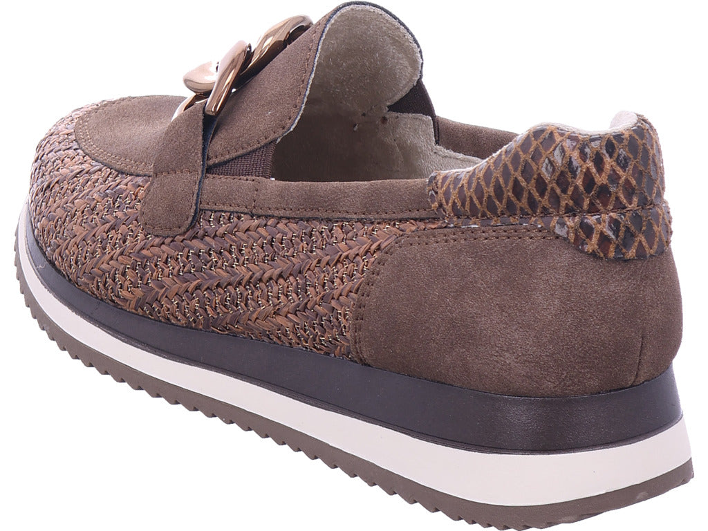 Jana Damen Slipper  in braun