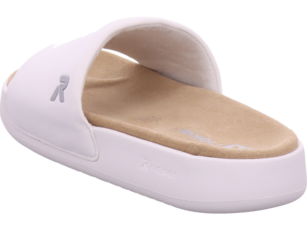 Rieker Damen  Fsk Damen Sandalen in weiß