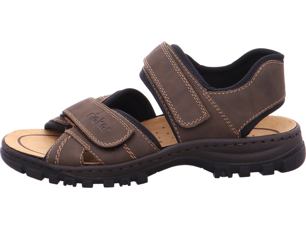 Rieker Herren Sandalette  in braun