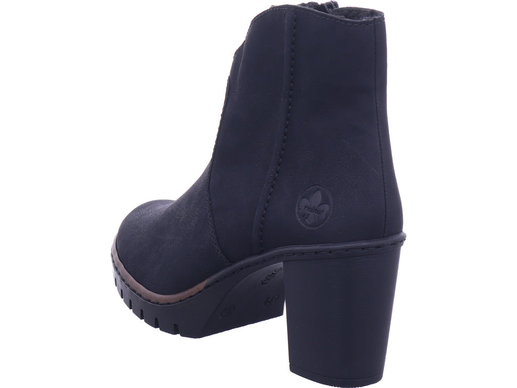 Rieker Damen Stiefelette Hwk Damen Stiefel in schwarz