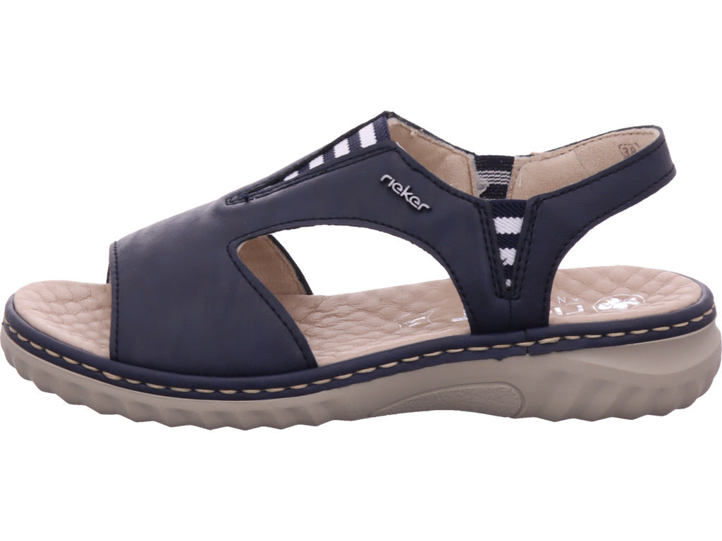Rieker Damen  Fsk Damen Sandalen in blau