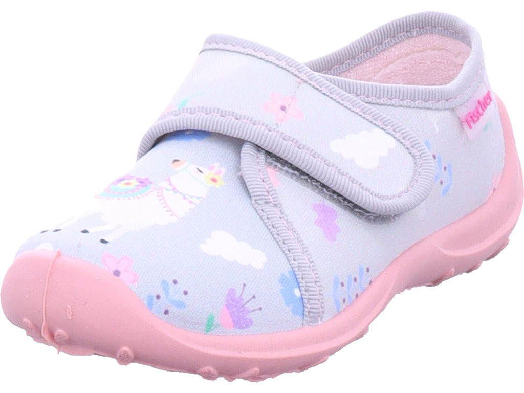 fischer Mädchen   in grau