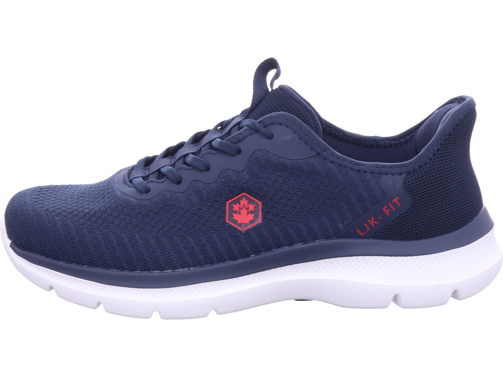 lumberjack Herren Sneaker Carlo in schwarz