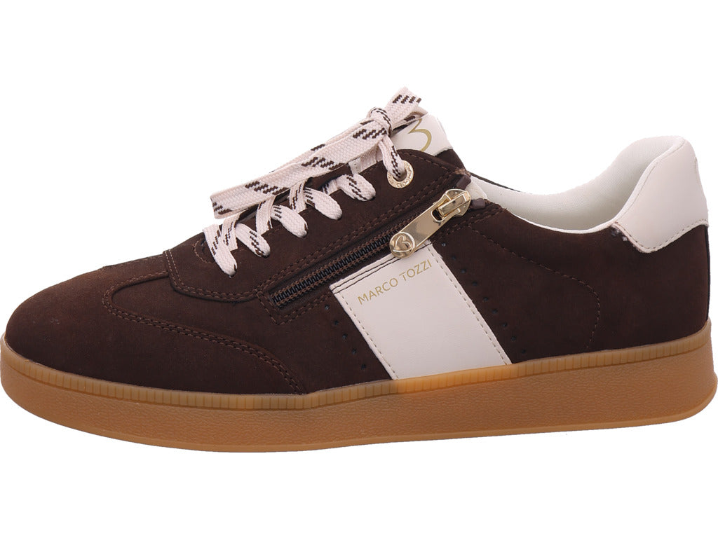 Marco Tozzi women's sneakers in brown