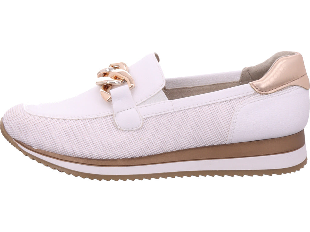 Jana Damen Slipper  in weiß