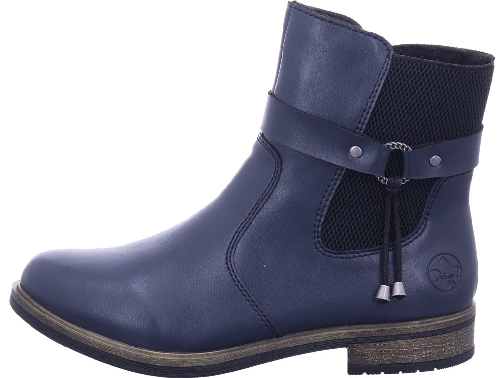Rieker Damen  Hwk Damen Stiefel in blau