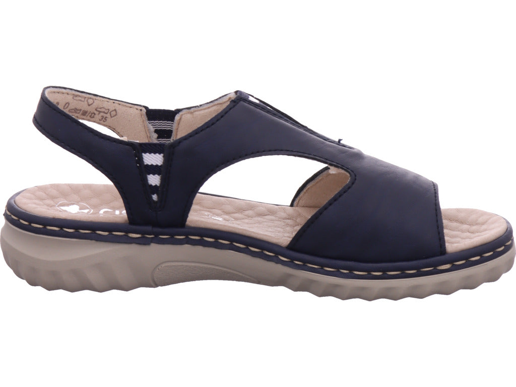 Rieker Damen  Fsk Damen Sandalen in blau