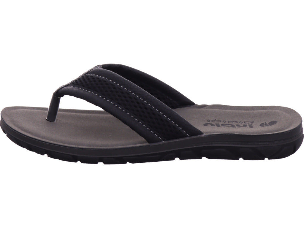 inblu Herren Pantolette  in schwarz