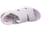 Rieker Damen Sandalette Fsk Damen Sandalen in beige