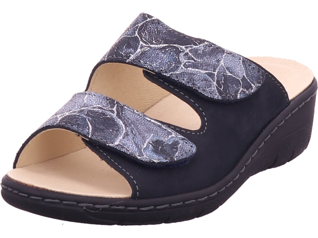 Belvida Damen Pantolette  in blau