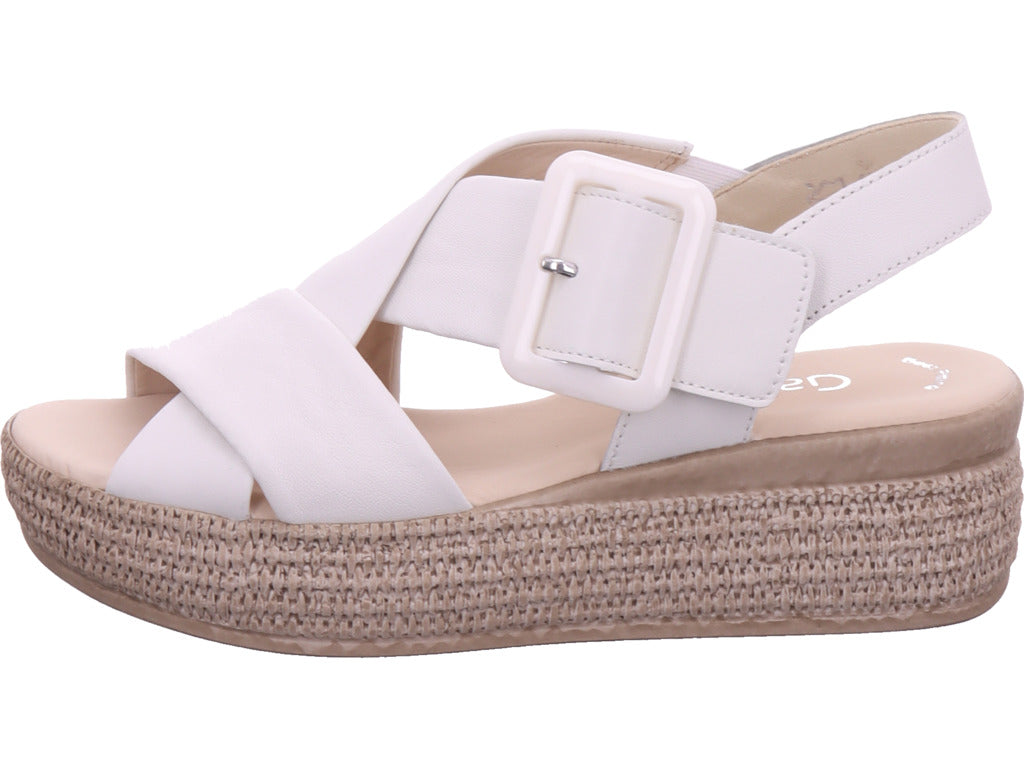 Gabor Damen Sandalette  in weiß