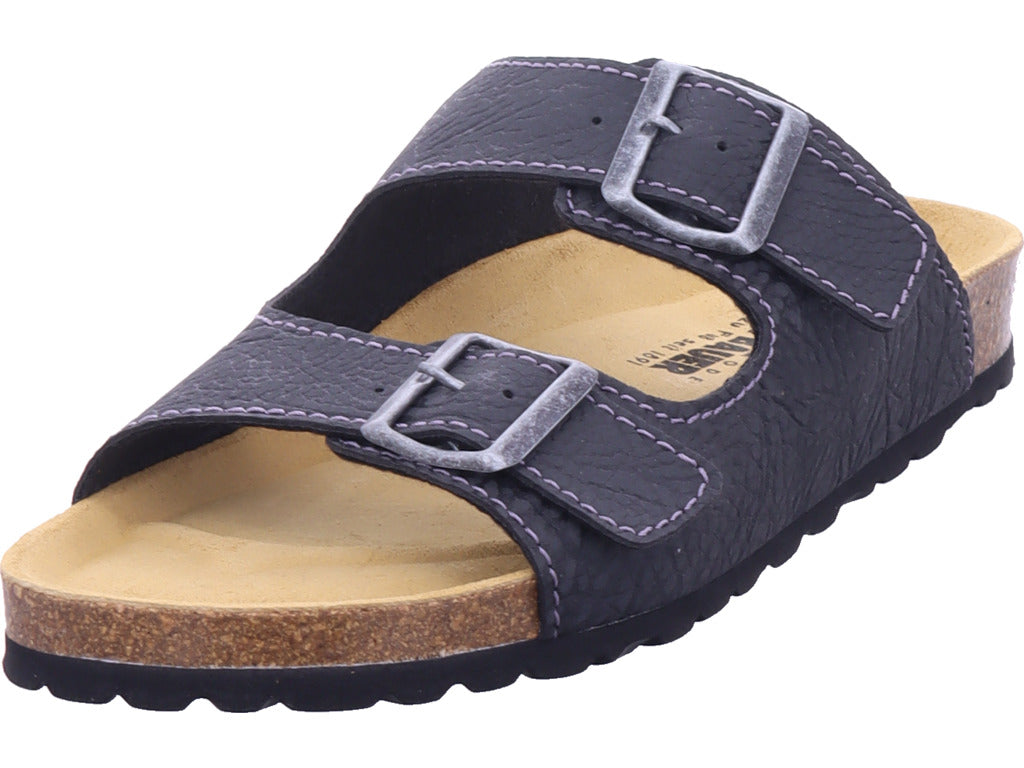 Canadian John Herren Pantolette  in schwarz