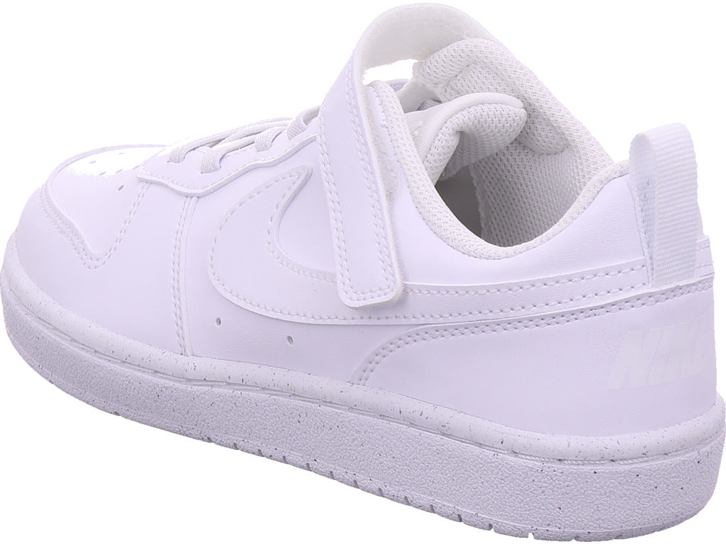 Nike Jungen Halbschuh Court Borough Low Recraft in weiß
