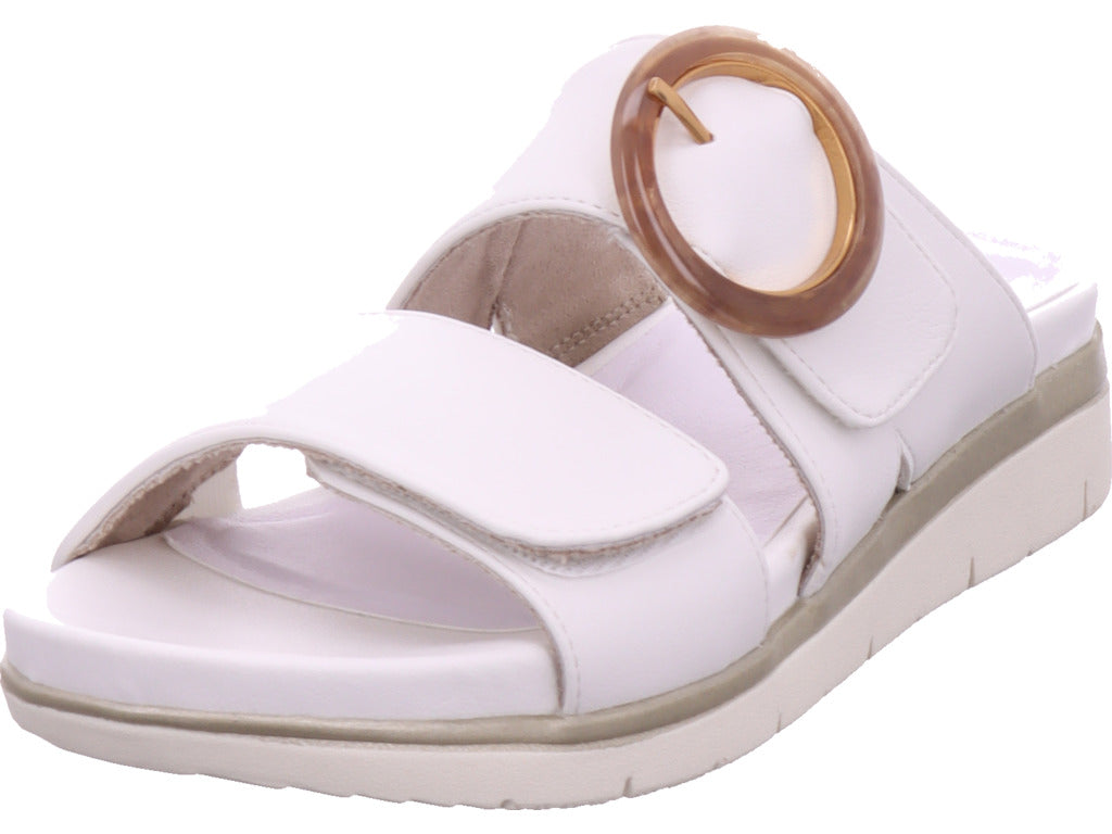 Jana Damen Pantolette  in weiß