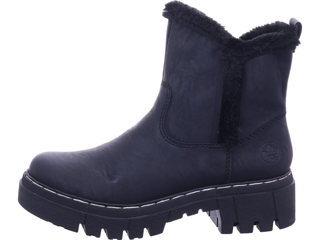 Rieker women's Hwk boots in black