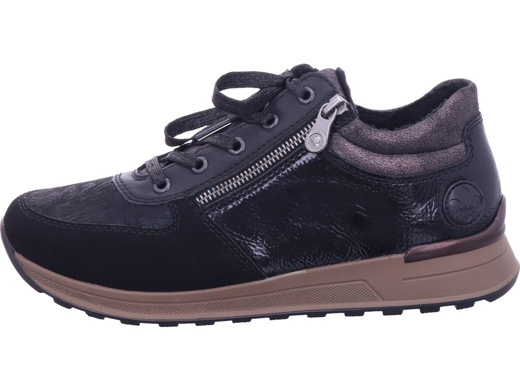 Rieker women's sneakers Hwk women's boots in black