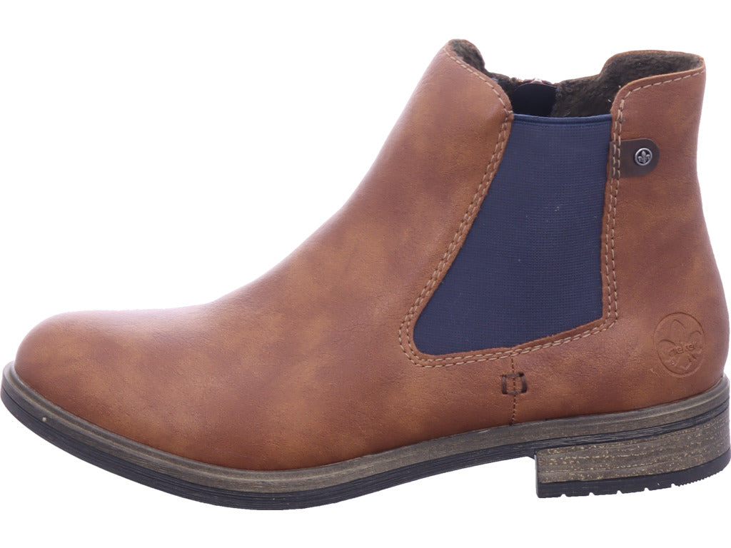 Rieker women's ankle boots Hwk women's boots in brown
