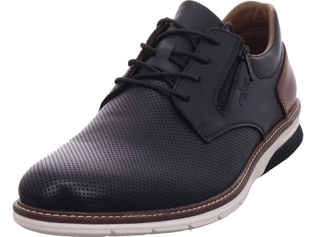 Rieker Herren Halbschuh  in schwarz