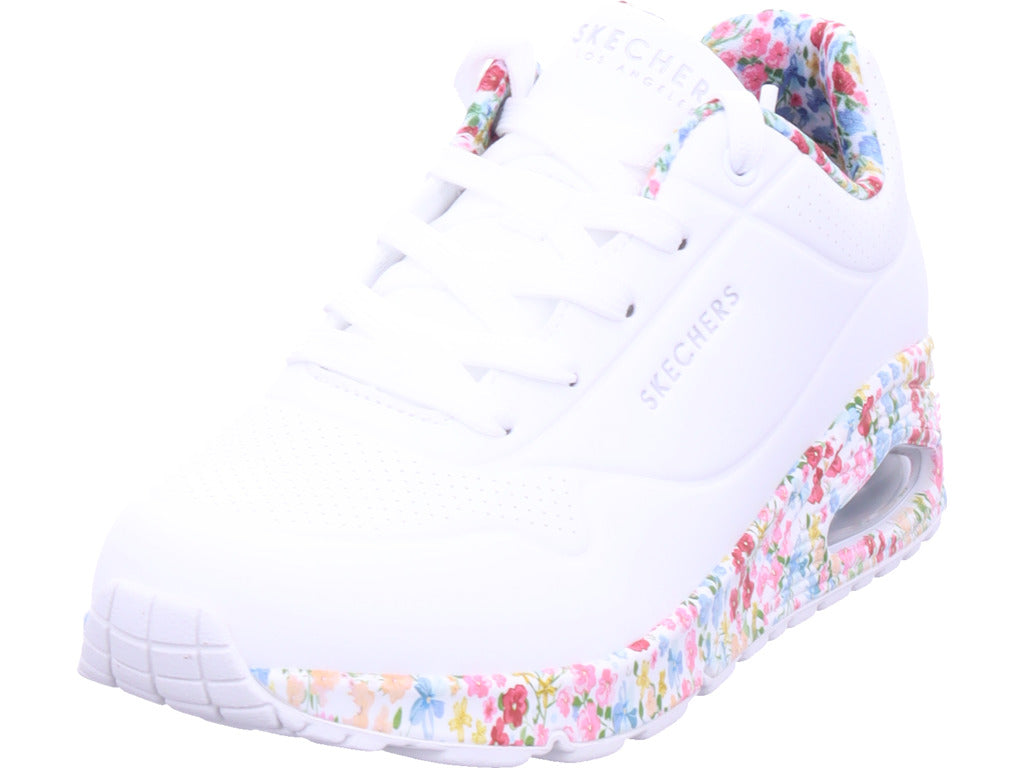SKECHERS Damen Sneaker Uno Majestic in weiß