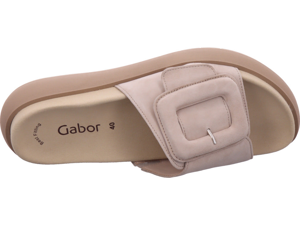 Gabor Damen Pantolette  in beige