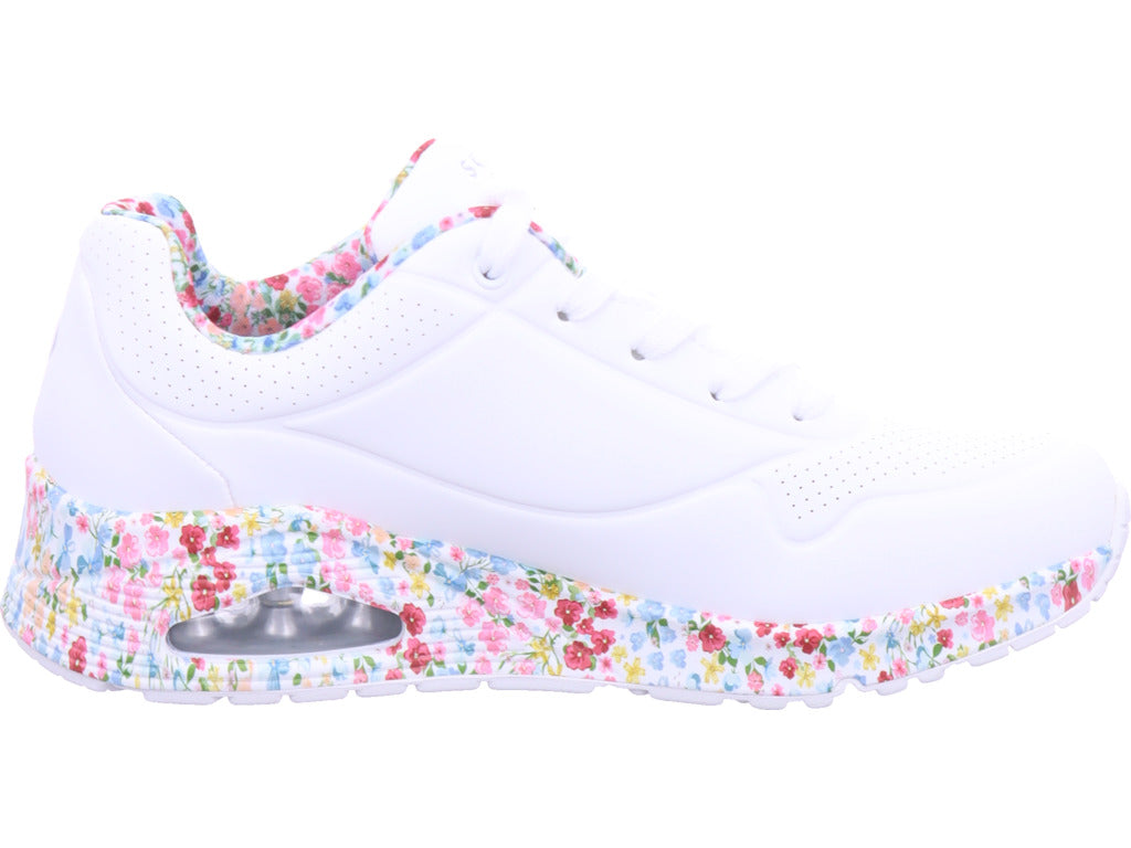 SKECHERS Damen Sneaker Uno Majestic in weiß