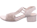 Rieker Damen  Fsk Damen Sandalen in beige