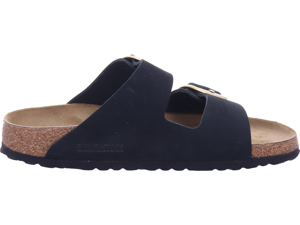 Birkenstock women's slippers Arizona Big Buckle in black