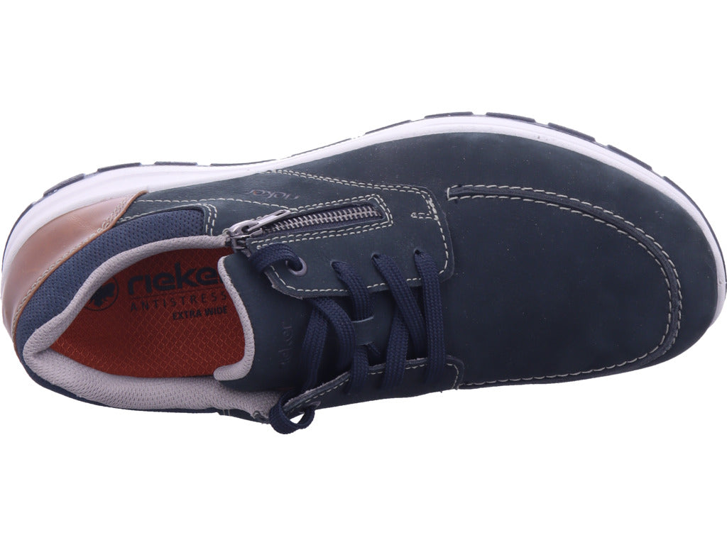 Rieker Herren Halbschuh Fsk Herren Halbschuhe in blau