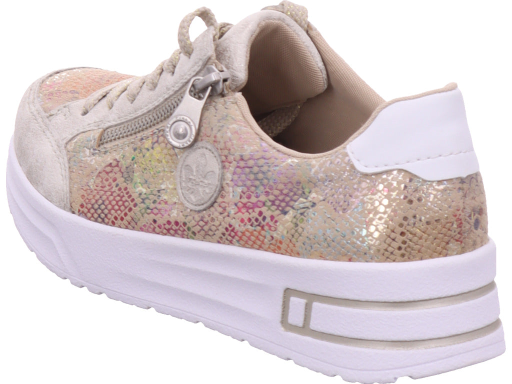 Rieker Damen Sneaker Fsk Damen Halbschuhe in beige