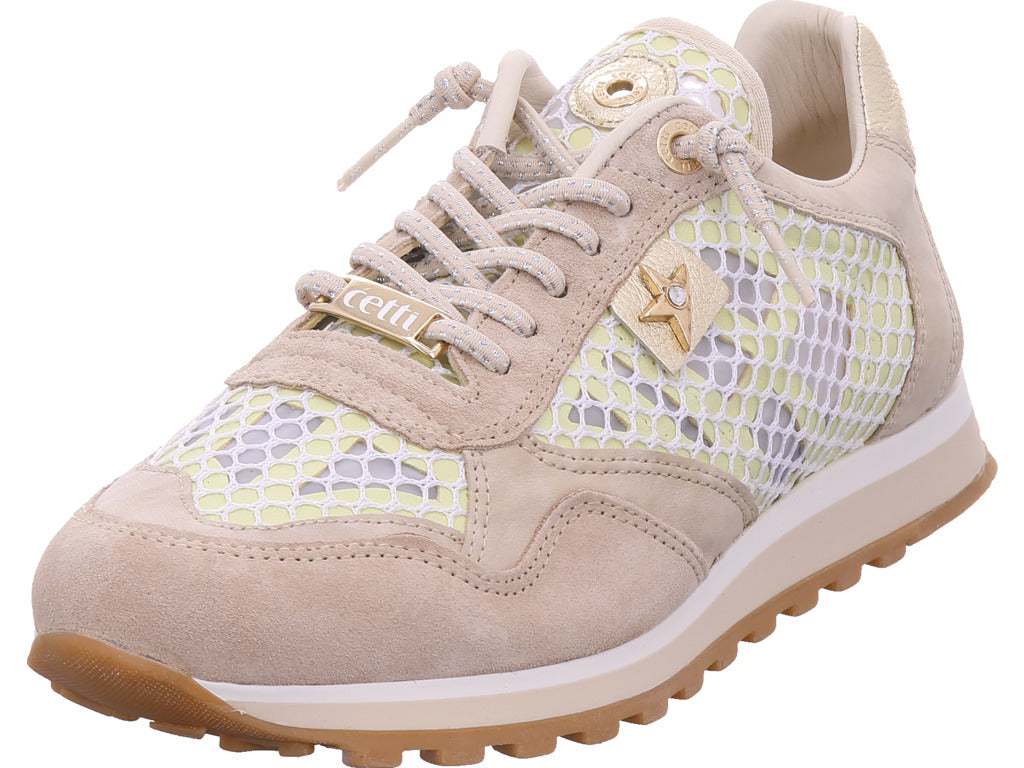 Cetti women's sneakers in beige