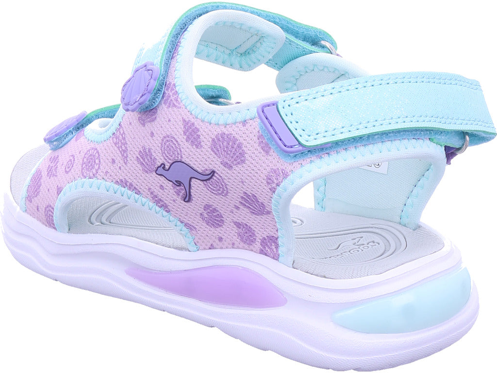 Dívčí sandály KangaRoos ve fialové barvě