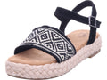 TOMS Damen Sandalette Abby in schwarz
