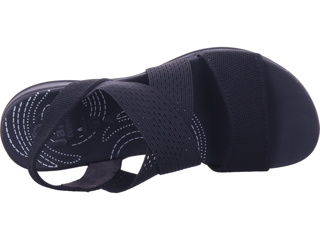 Jana Damen Sandalette M2876842 in schwarz