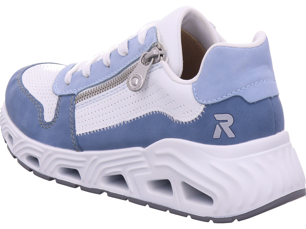 Rieker women's sneakers Fsk women's low shoes in white