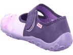 Legero girls' slippers, textile slippers, Bonny in purple