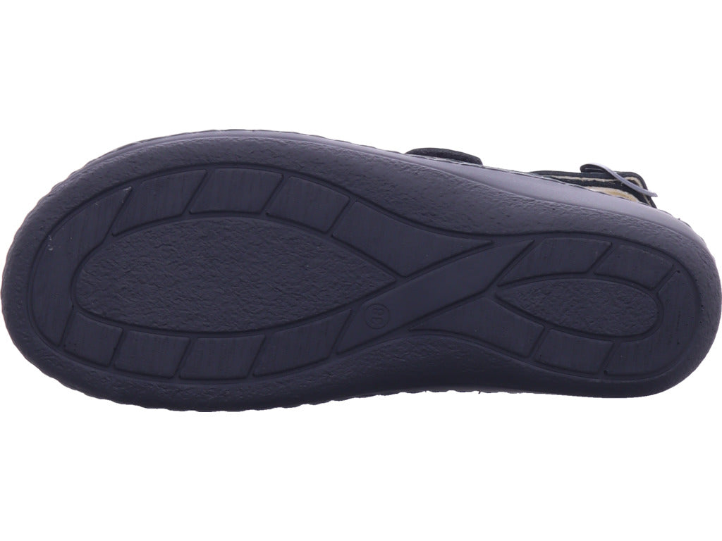 portina Damen Sandalette  in schwarz