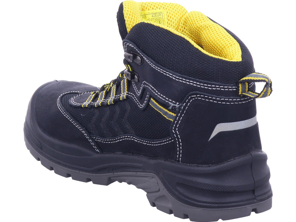 Pánské boty WorkPower Hudson S1P v černé barvě